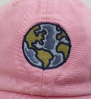 10694 Life is Good Chill Cap One Love Pink Detail
